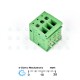 Dinkle PCB Screw Terminal Block 3-way 32A 5mm pitch DT-123