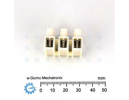 Screw Terminal NC3 3-gang 20A 2.5mm^2 x 2.5mm^2