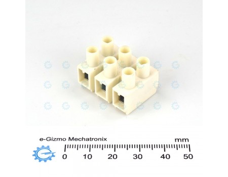 Screw Terminal NC3 3-gang 20A 2.5mm^2 x 2.5mm^2