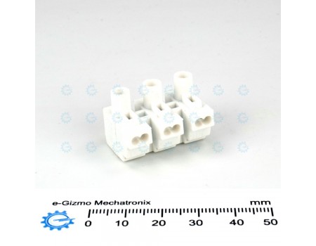 Screw Terminal NC3 3-gang 20A 2.5x 2-1.5mm^2 Split