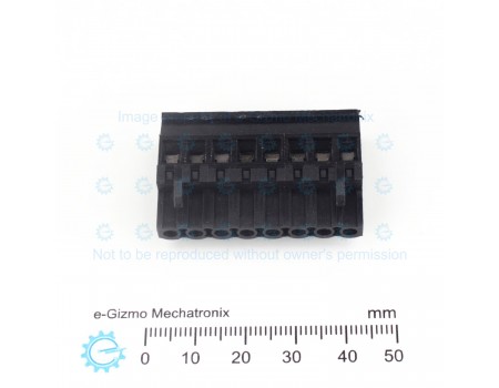 Male Pluggable Screw Terminal Block 10A 5.08mm Pitch 8P PTB750B-8