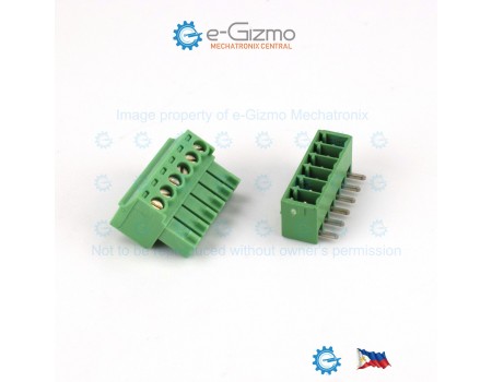 Plugabble PCB Screw Terminal  MC1,5/6-ST-3,5 M/F 6 poles 8A 3.5mm Pitch