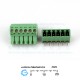 Plugabble PCB Screw Terminal  MC1,5/6-ST-3,5 M/F 6 poles 8A 3.5mm Pitch