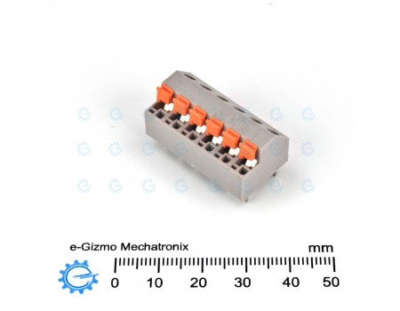 Teilbar 625 6-pole Screwless Terminal PC Solderable 10A