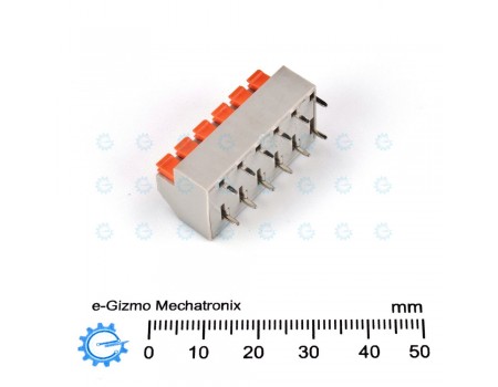 Teilbar 625 6-pole Screwless Terminal PC Solderable 10A
