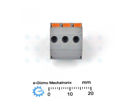 Teilbar 625 3 pole Screwless Terminal PC Solderable 10A