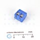 KF301 MG128-2P Blue Terminal