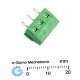KF301 MG128-3P Green Terminal