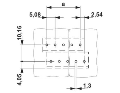 Phoenix Contact PCB Screw Terminal Block 2 layer 16 way MKKDSN 1,5 -16