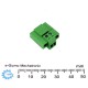 2-pole  Dinkle Pluggable Screw Terminal Connector