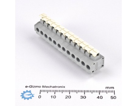 Wago Terminal Block Push Button 235-02 12 pole 10A