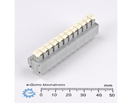Wago Terminal Block Push Button 235-02 12 pole 10A