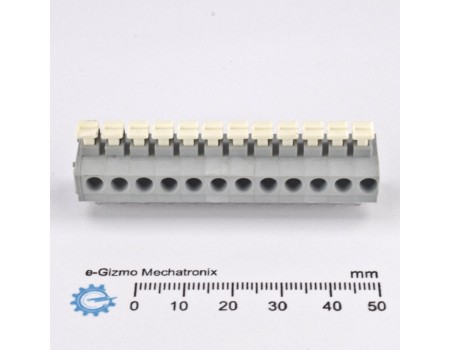 Wago Terminal Block Push Button 235-02 12 pole 10A