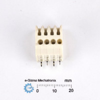 WAGO 251-107 Combi PCB Terminal Block + IDC Contact 4 Poles 4 Pins 2A