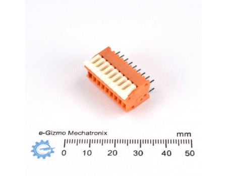 WAGO-234-512-9 TPCB erminal Block 9 Pole 18 Pins Push Release 4A 2,54mm