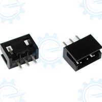 3-Pins wafer con. Bk std