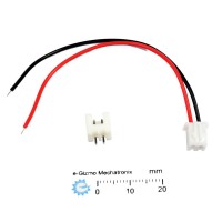 2 pins Wafer M/F Pair JST Cable