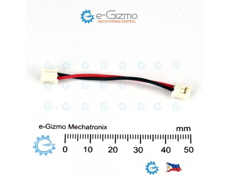 2 pole Jumper Wire Wafer Connector Female to Female JST Cable