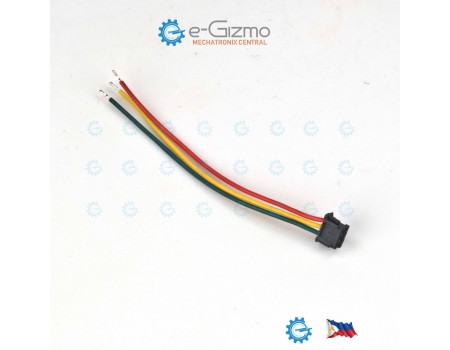 3-pole 1.5mm pitch Wafer Cable Female JST Connector Black