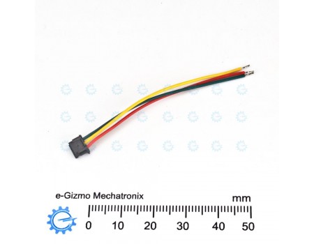 3-pole 1.5mm pitch Wafer Cable Female JST Connector Black