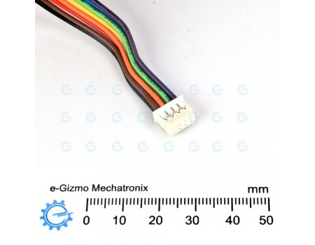 2x4 8-poles 2.0mm Pitch Wafer Cable Female-Female L=100mm