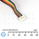 2x4 8-poles 2.0mm Pitch Wafer Cable Female-Female L=100mm