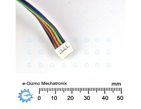 2x4 8-poles 2.0mm Pitch Wafer Cable Female-Female L=100mm