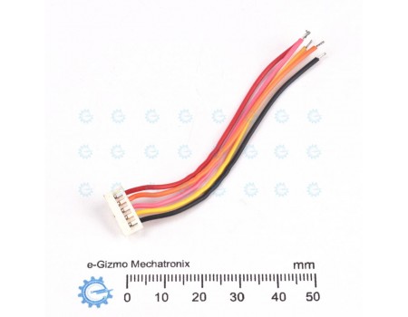 5-pole 2.0mm pitch Wafer Cable Female JST Connector Black