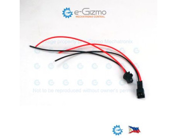 JST SM 2-pin M-F (Pair) 15cm