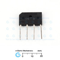 RBV-406 4A 600V Bridge Rectifier SIP