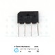 RBV-406 4A 600V Bridge Rectifier SIP