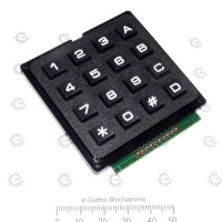 16 keys 4x4 Numeric keypad