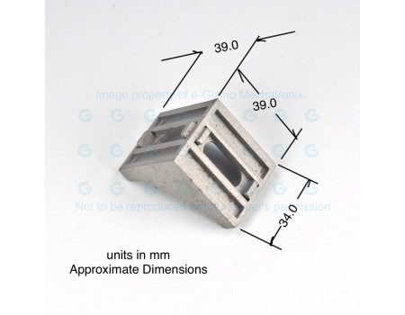 Corner Bracket for Aluminum Profile T V Slot 40 x 40