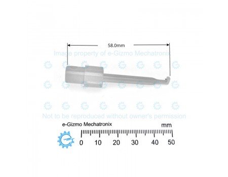 Grabber Hook Test Clip 58mm Red
