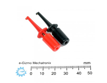 Grabber Clip Pair ( Black & Red )