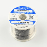 Sparkle TSURU22-F2 d1.00 Sn60Pb40 Soldering Lead Solder Wire 1000g