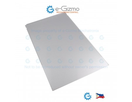 AC2 Extruded Acrylic 420W x 250L x 3T mm Clear with Diffuser Side