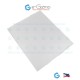 Extruded Acrylic 353W x 280L x 8T mm Clear with Diffuser Side AC9