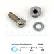 2 pcs M5 x 15mm Hex Bolt And Flange Nut + Washer set