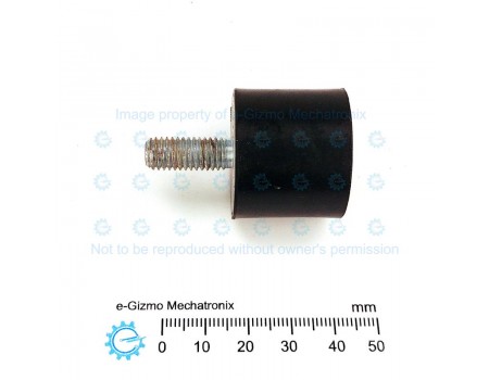 4pcs Anti Vibration Isolator Damper Mount M8x20 x D30 mm