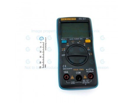 ZT102 6000 counts Multimeter AC True RMS with Temperature Probe