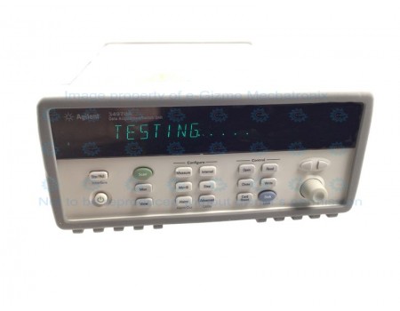 Agilent HP 34970A 6-1/2 Digit DMM Data Aqusition Unit with 34901A Multiplexer