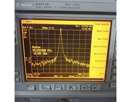 Agilent E4411B ESA-L Series Spectrum Analyzer 9kHz-1.5+ GHz 50 ohms