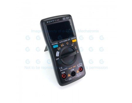 ZT102A 6000 counts Multimeter AC True RMS with Temperature Probe