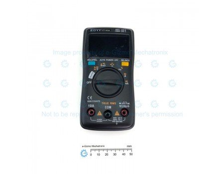 ZT102A 6000 counts Multimeter AC True RMS with Temperature Probe