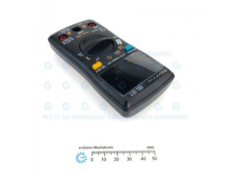 ZT102A 6000 counts Multimeter AC True RMS with Temperature Probe
