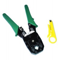 Crimper for RJ plug