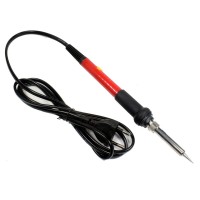 60W AdjustableTemperature Control Soldering Iron Red