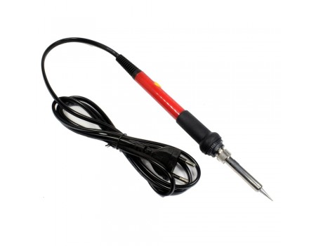 60W AdjustableTemperature Control Soldering Iron Red