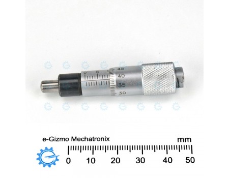 Mitutoyo Micrometer Head 0-13mm [Surplus] Rounded Tip